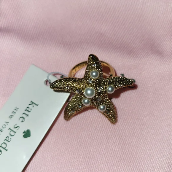 KATE SPADE • Sea Star Starfish Ring - Picture 9 of 12
